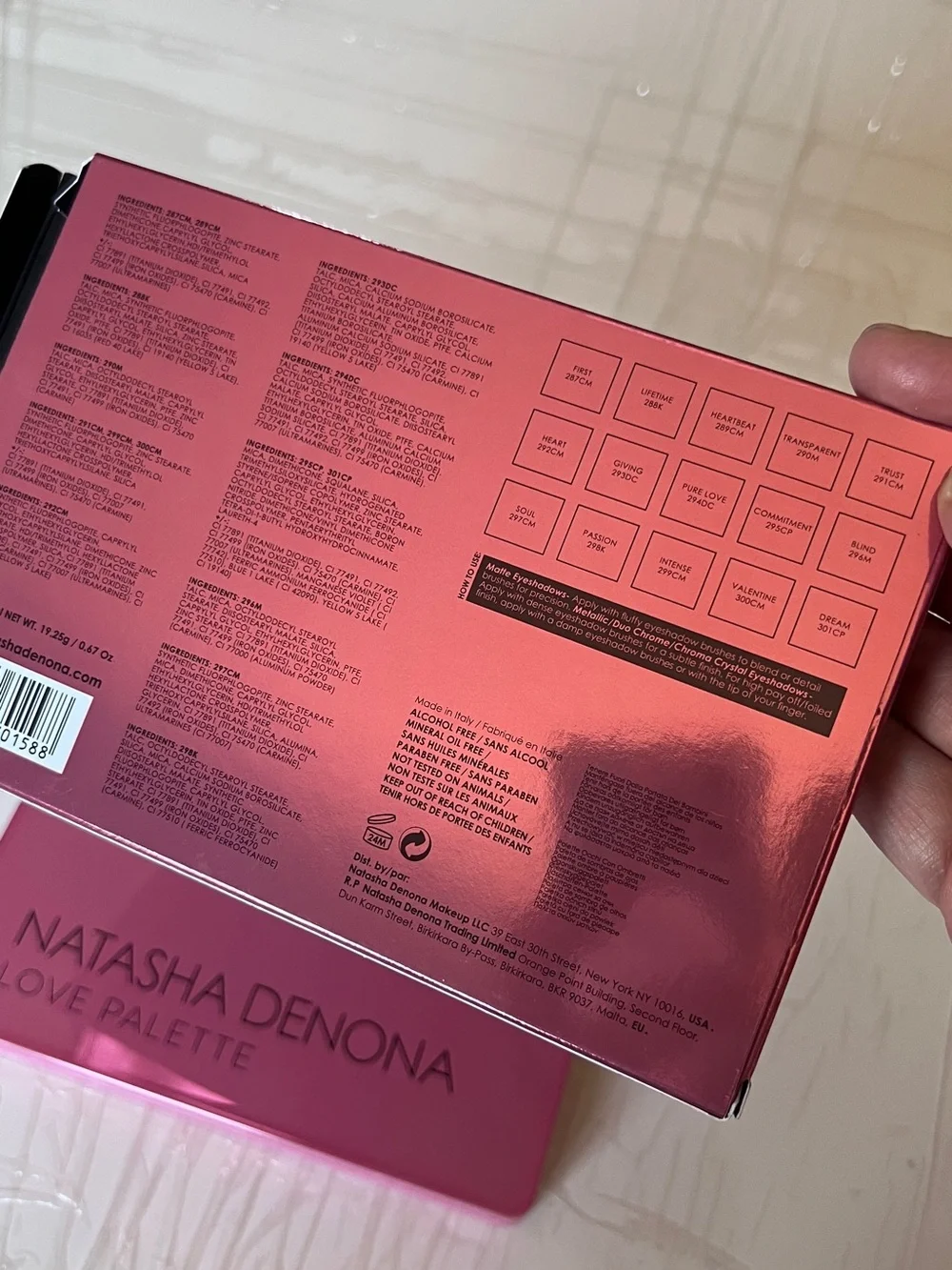 [Almost New] Natasha Denona Eyeshadow Palette - LOVE